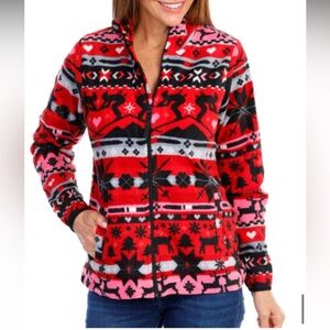NWT Vera Bradley Printed Fleece Jacket